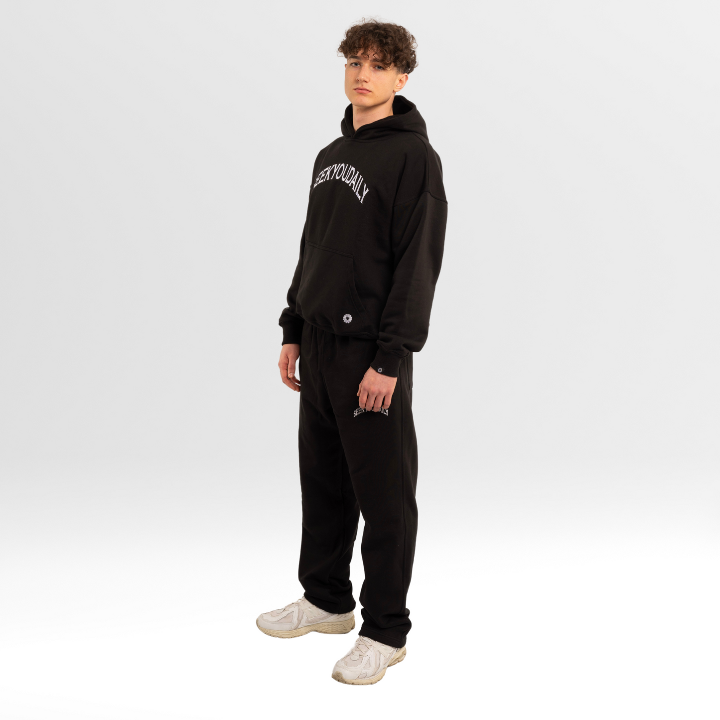 NO FEAR IN LOVE TRACKSUIT - BLACK