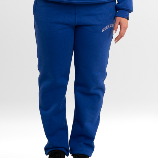 SEEKYOUDAILY SWEATPANTS - NAVY BLUE