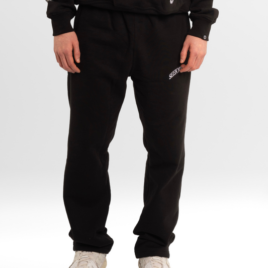 SEEKYOUDAILY SWEATPANTS - BLACK