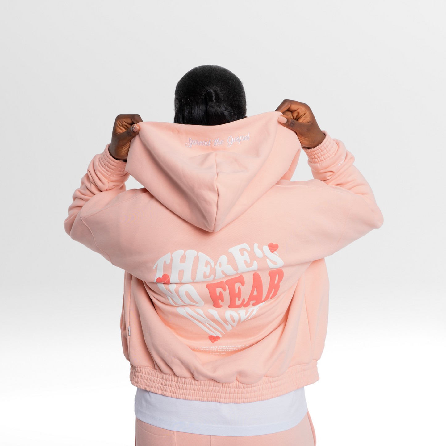 Love pink zip up hoodie best sale